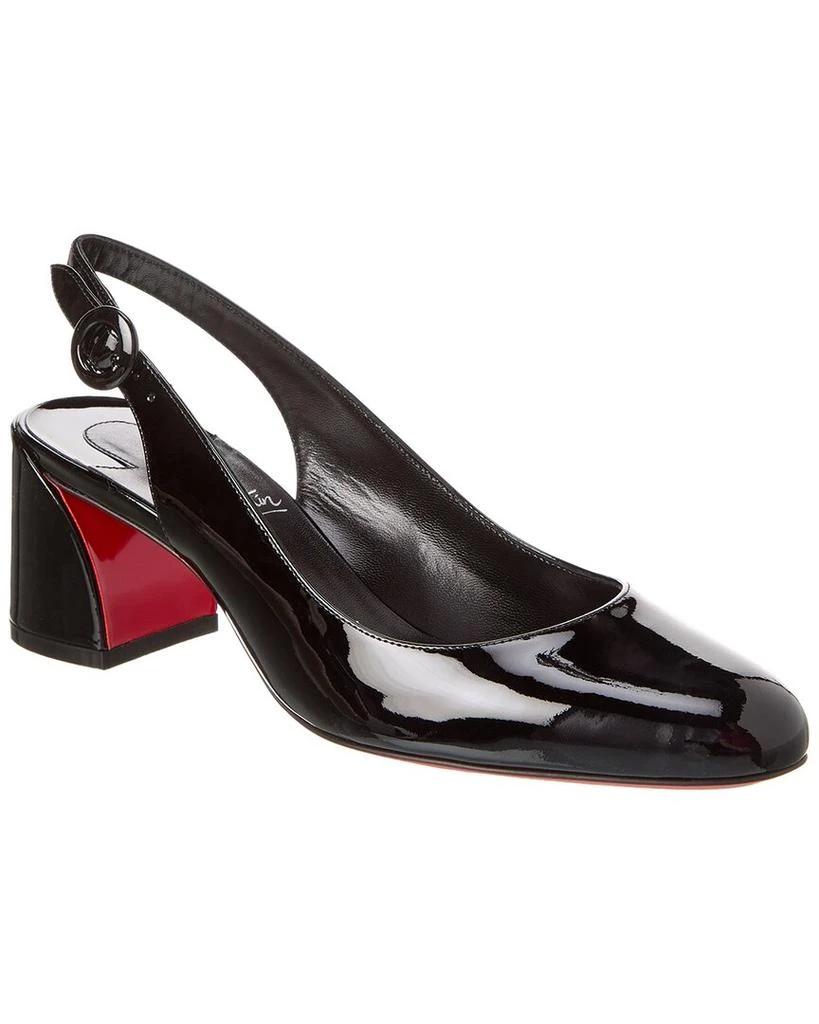 商品Christian Louboutin|Christian Louboutin So Jane 55 Slingback Patent Pump,价格¥5183,第1张图片