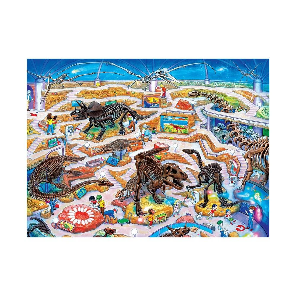 商品MasterPieces Puzzles|A-Maze-ing - Dinosaur Museum 200 Piece Kids Jigsaw Puzzle,价格¥134,第3张图片详细描述