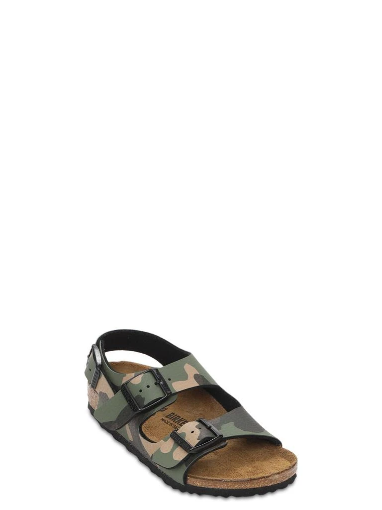 商品Birkenstock|Milano Camouflage Faux Leather Sandals,价格¥269,第2张图片详细描述
