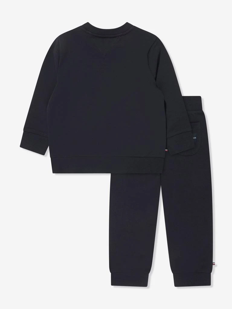 商品Tommy Hilfiger|Tommy Hilfiger Baby Boys Curved Monotype Tracksuit in Navy,价格¥444,第2张图片详细描述