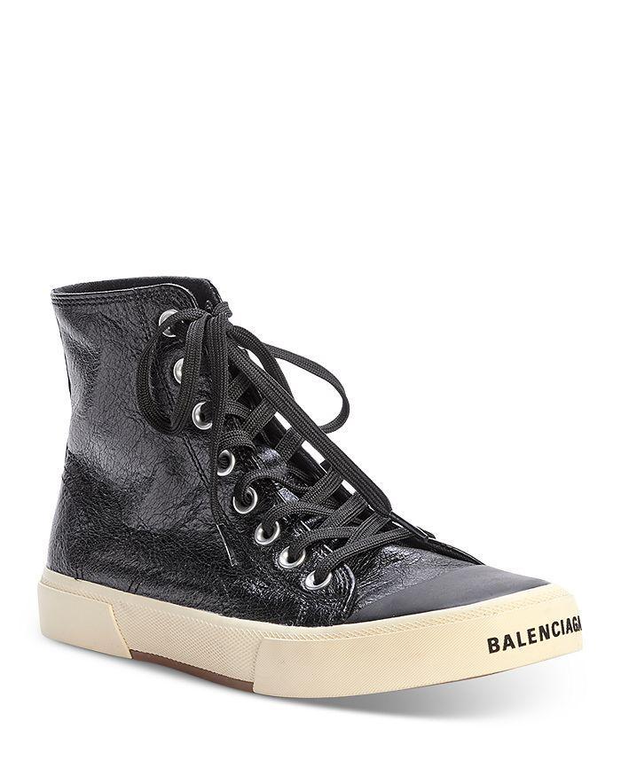 商品Balenciaga|Women's Paris Lace Up High Top Sneakers,价格¥6805,第3张图片详细描述