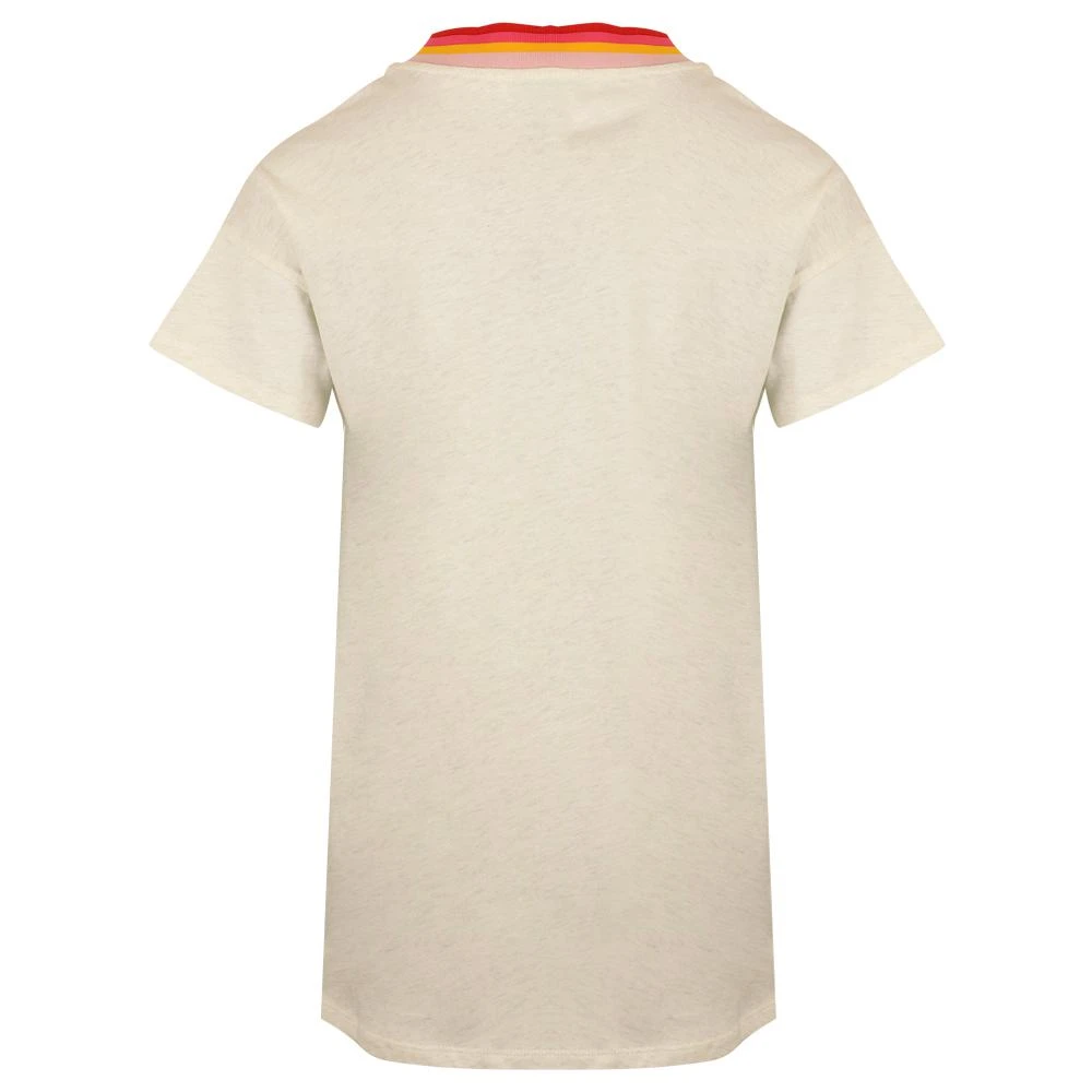 商品Kenzo|Beige Pastel Logo T Shirt Dress,价格¥367,第3张图片详细描述