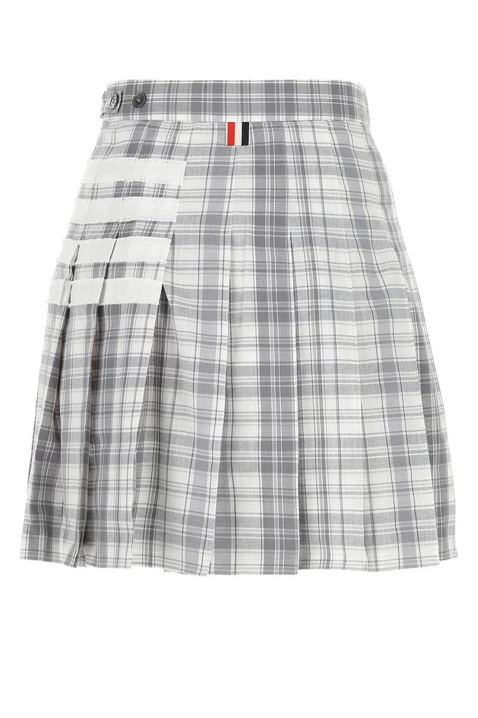 商品Thom Browne|Embroidered cotton mini skirt,价格¥9359,第1张图片