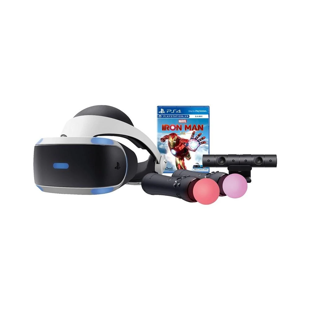 商品Playstation|VR Headset with Marvel's Iron Man Bundle,价格¥2617,第1张图片