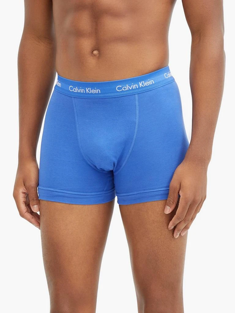 商品Calvin Klein|Pack of three cotton-blend boxer briefs,价格¥214,第2张图片详细描述