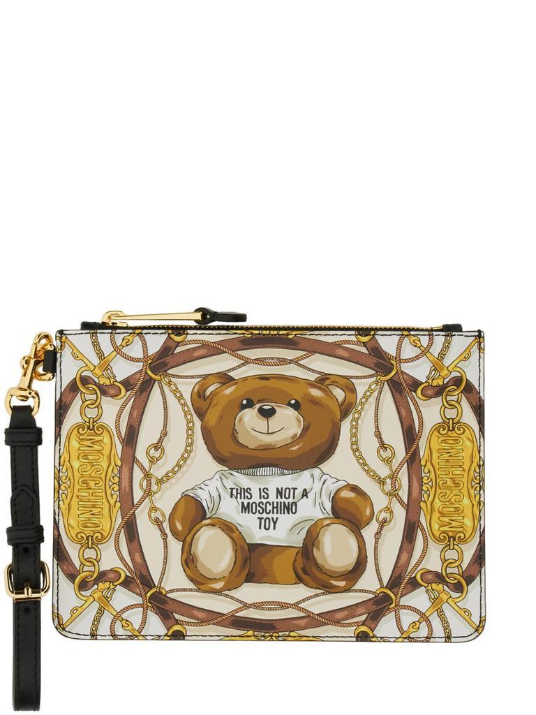 商品Moschino|TEDDY SCARF BAG,价格¥1539,第1张图片