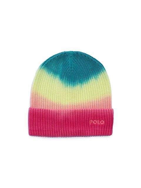 商品Ralph Lauren|Logo Ombré Knit Beanie,价格¥574,第1张图片