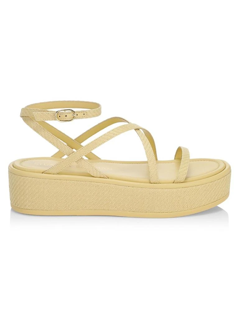 商品Stuart Weitzman|Summerlift Flatform Sandals,价格¥826,第1张图片