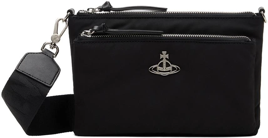 商品Vivienne Westwood|Black Penny DB Pouch Crossbody Bag,价格¥4398,第1张图片