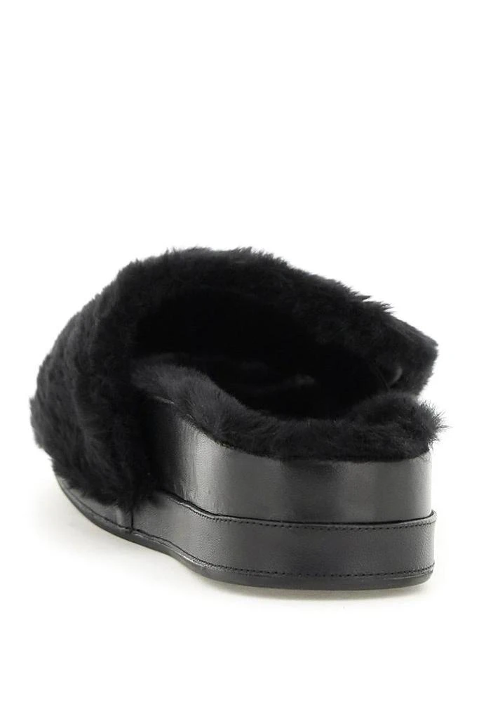 商品Balmain|Balmain faux fur tam slides,价格¥3504,第3张图片详细描述