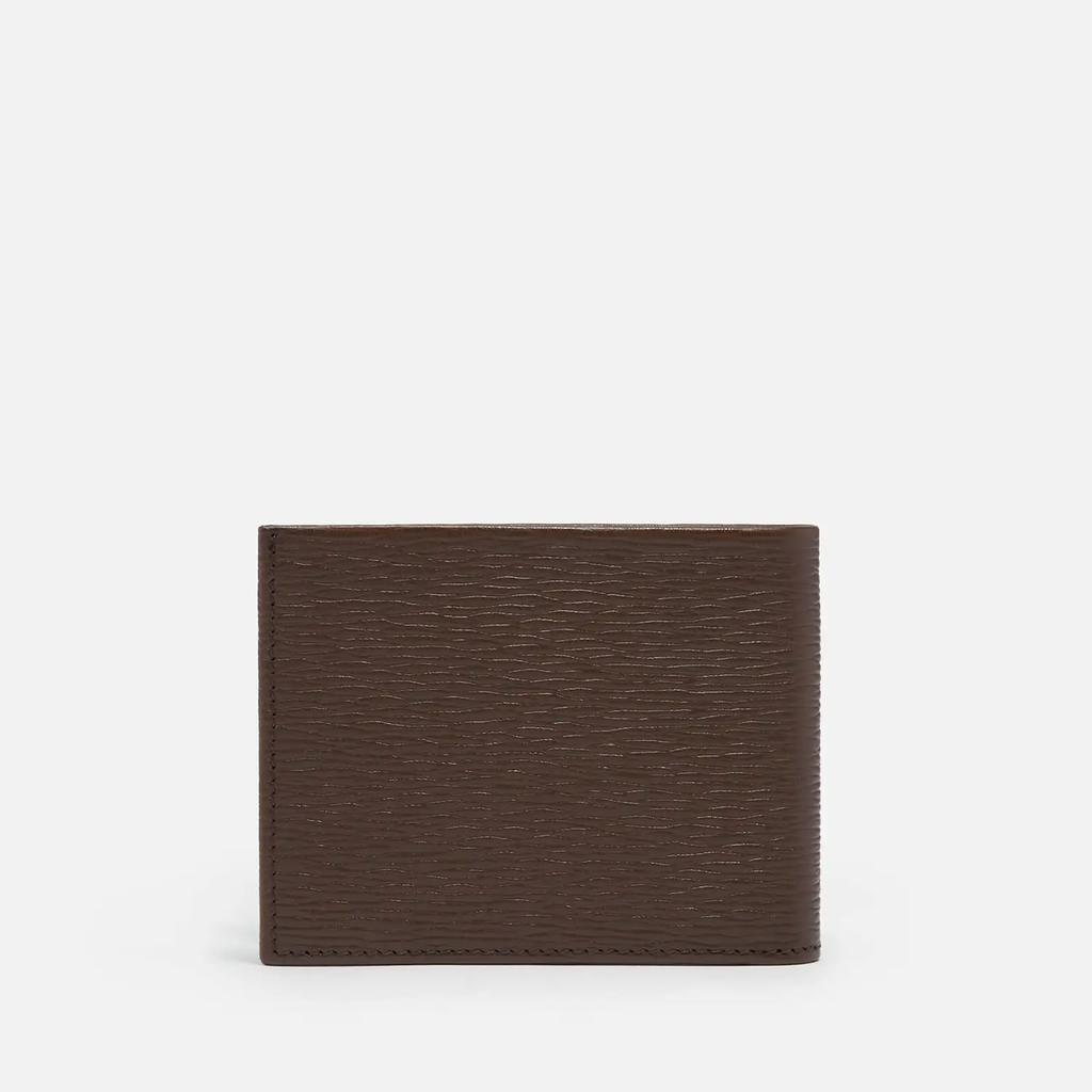 商品Salvatore Ferragamo|Salvatore Ferragamo Men's Gancini Bicolour Wallet - Brown,价格¥2588,第4张图片详细描述