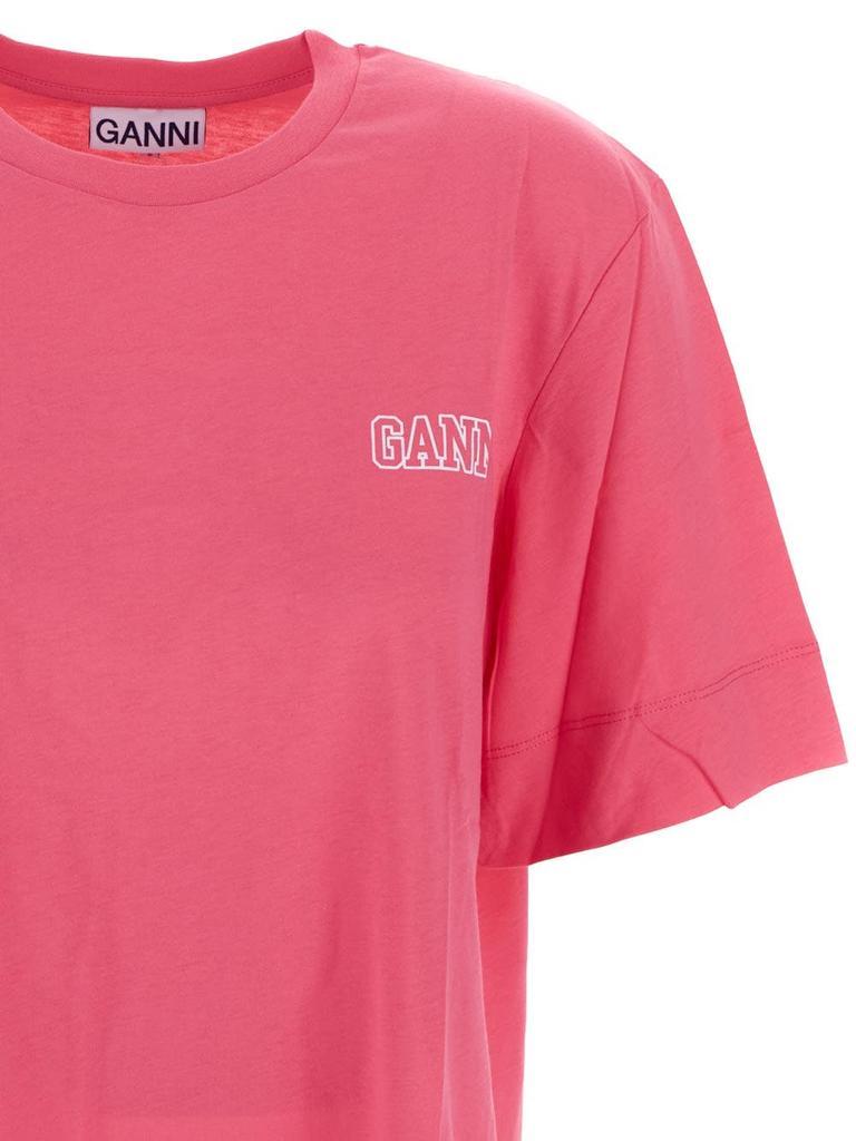 商品Ganni|Pink T-shirt,价格¥514,第5张图片详细描述