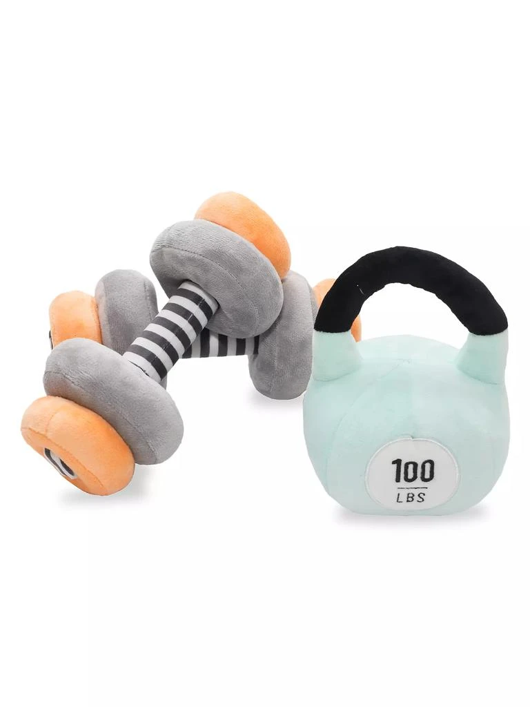 商品Wonder & Wise|Little Lifter Weight 3-Piece Plush Toy Set,价格¥366,第1张图片