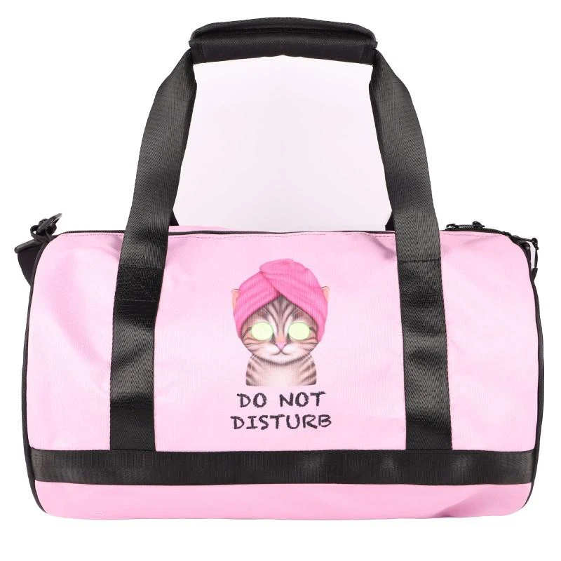商品Avenue 22|Do not disturb cat pink adjustable strap bag,价格¥1466,第2张图片详细描述