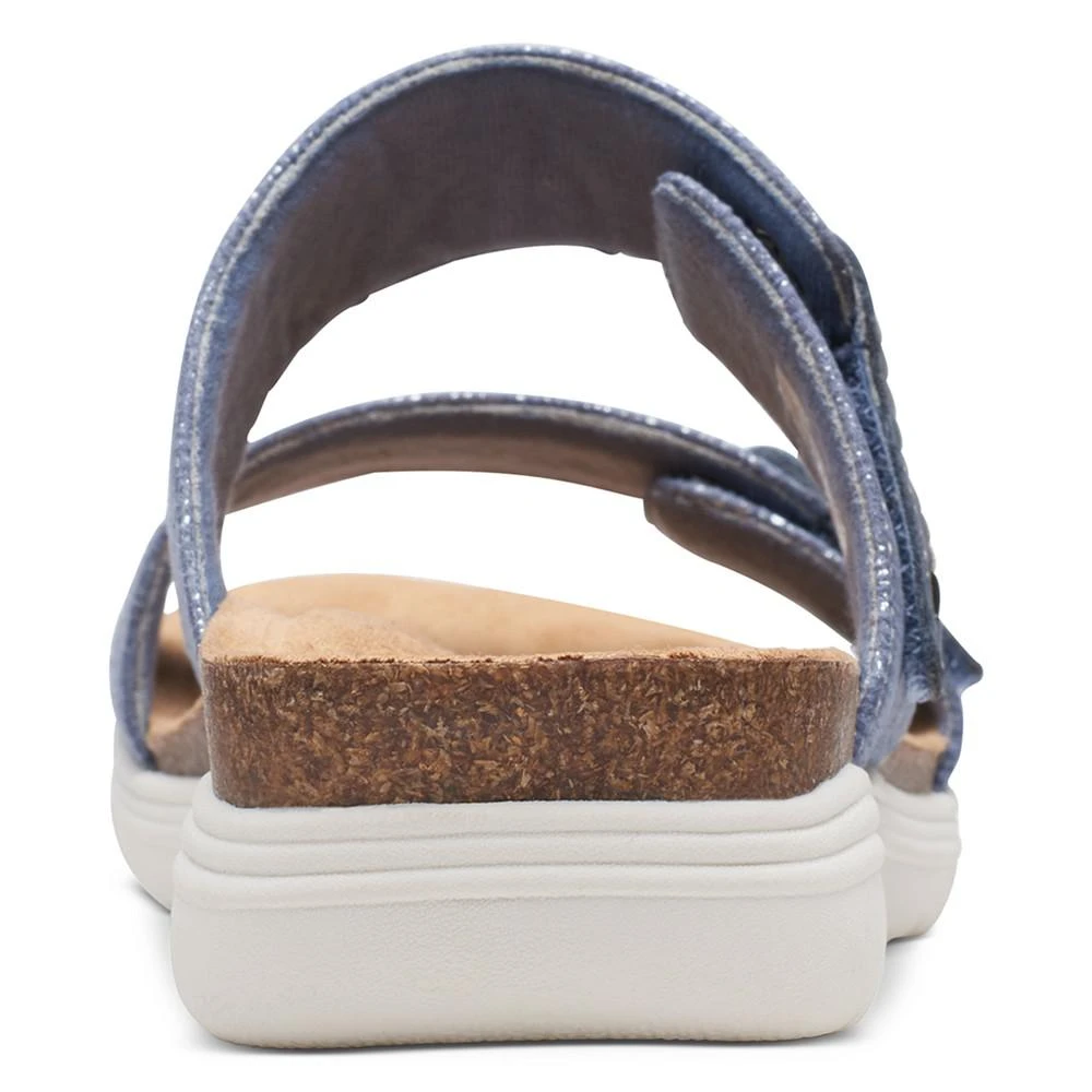 商品Clarks|Women's April Dusk Slip-On Slide Sandals,价格¥425,第3张图片详细描述