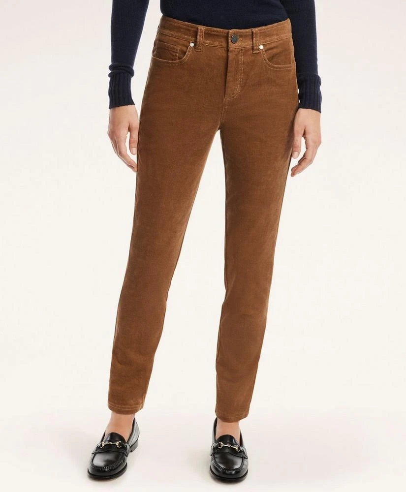 商品Brooks Brothers|Fine Wale 5-Pocket Corduroy Pants,价格¥300,第1张图片