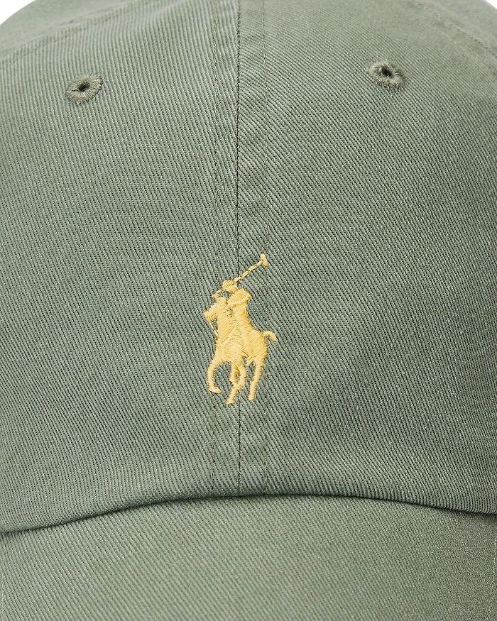 商品Ralph Lauren|Cotton Chino Logo Embroidered Ball Cap ,价格¥261,第3张图片详细描述