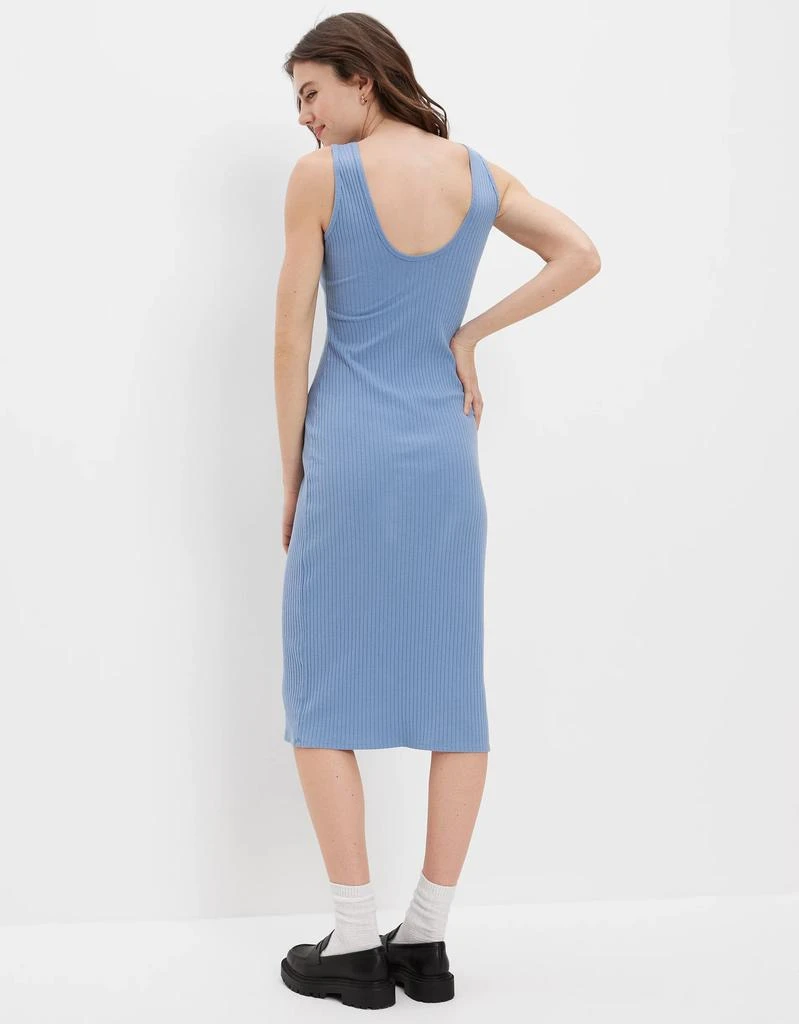 商品AE|AE Ribbed Knit Midi Dress,价格¥152,第2张图片详细描述