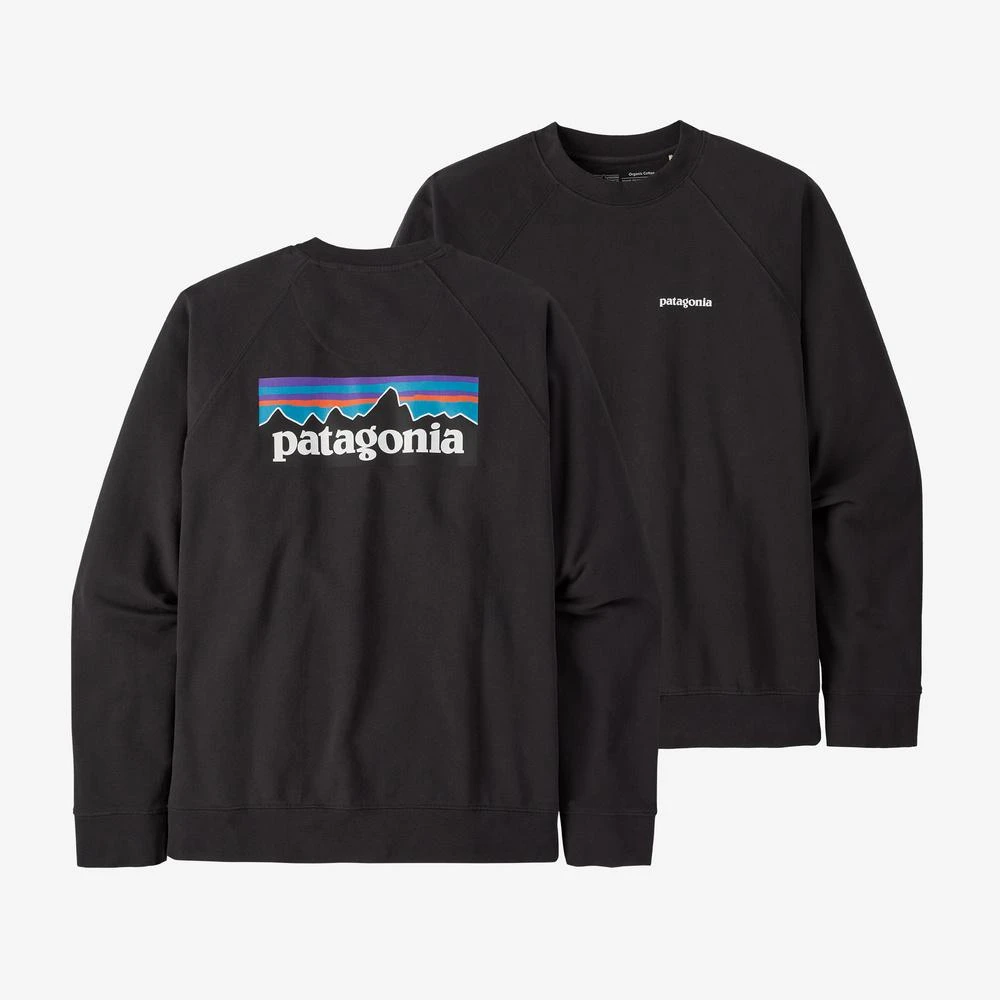 商品Patagonia|M's P-6 Logo Organic Crew Sweatshirt,价格¥304,第1张图片
