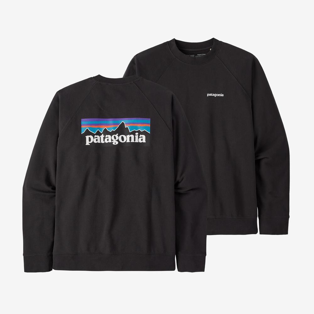 商品Patagonia|M's P-6 Logo Organic Crew Sweatshirt,价格¥303,第1张图片