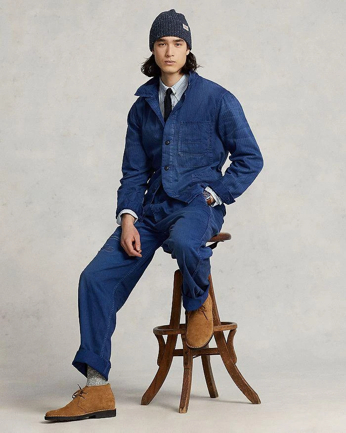 商品Ralph Lauren|The New Denim Project Classic Fit Jeans in Agnew Blue,价格¥763,第3张图片详细描述