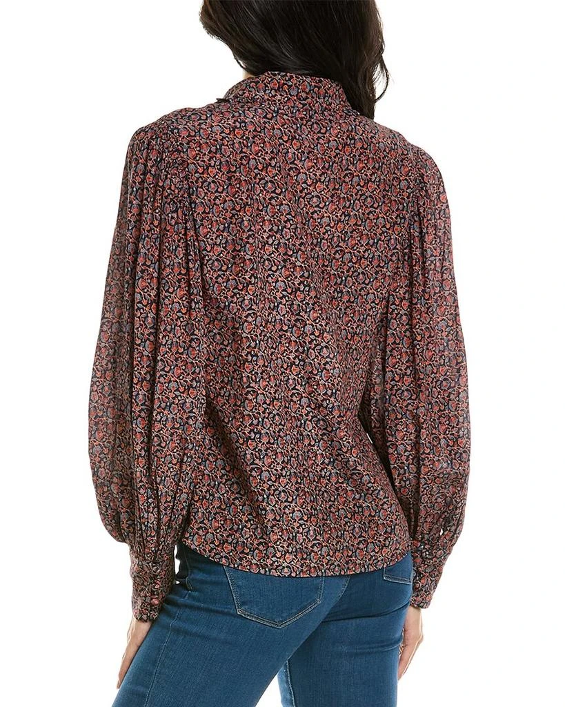 商品Rebecca Taylor|Rebecca Taylor Wren Fleur Silk Blouse,价格¥563,第2张图片详细描述