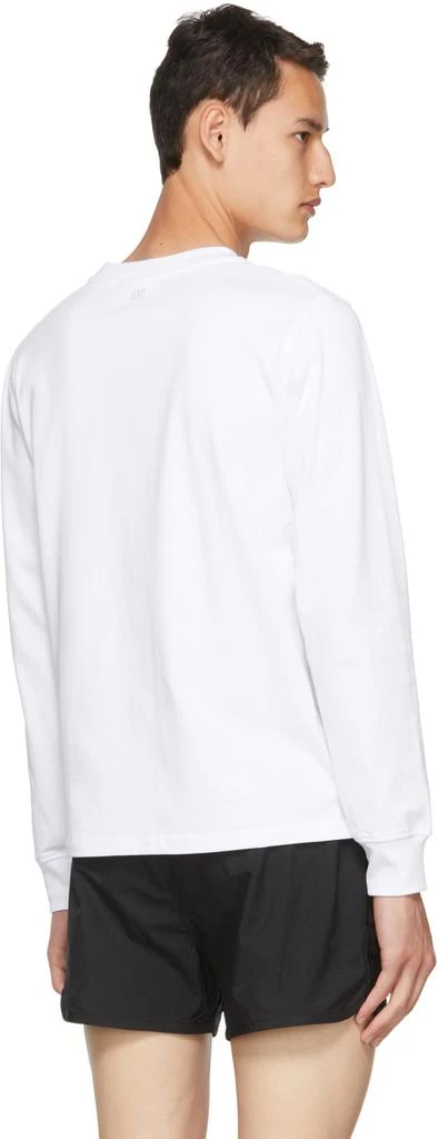 商品AMI|White Ami de Cœur Long Sleeve T-Shirt,价格¥710,第3张图片详细描述