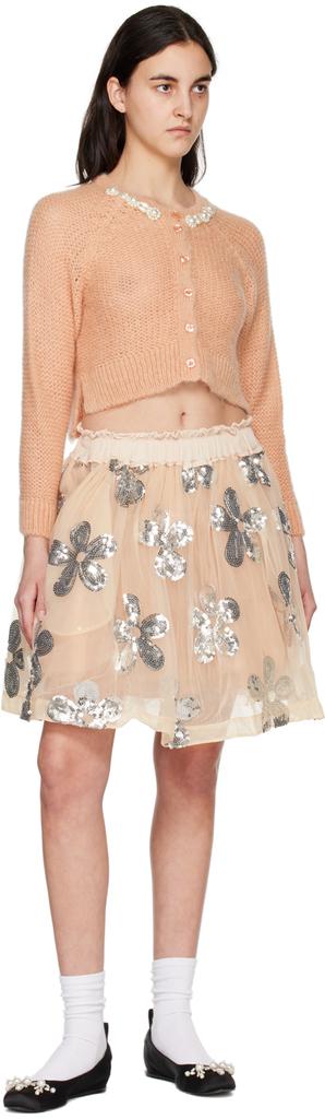 Pink Ruffled Miniskirt商品第4张图片规格展示