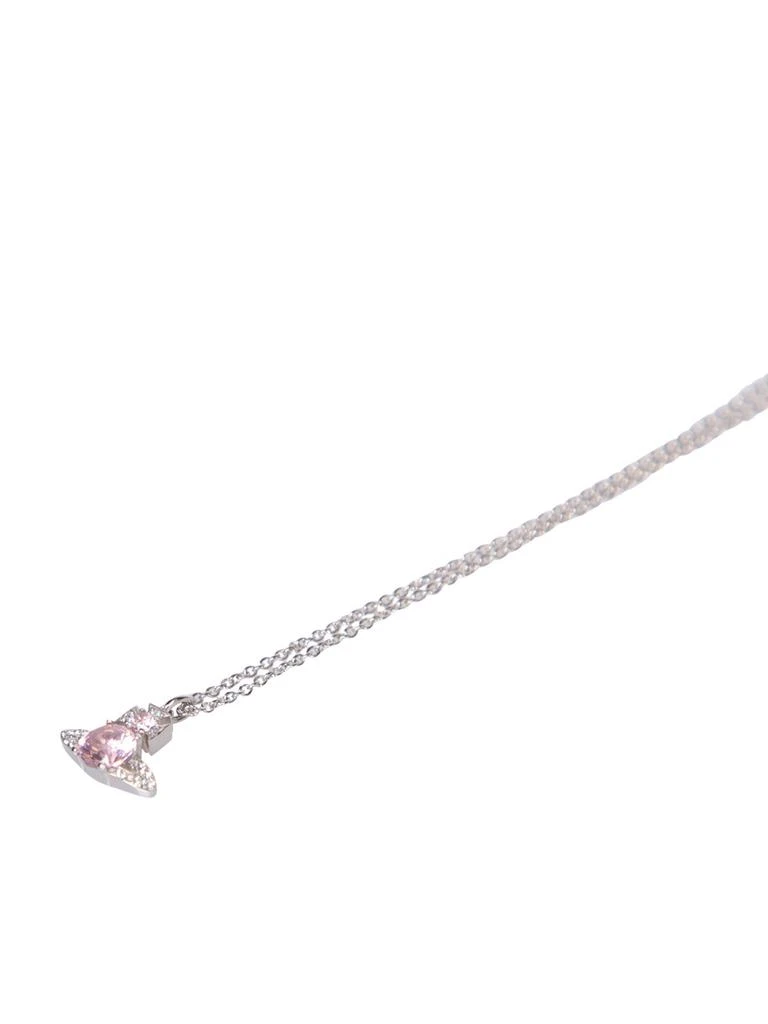 商品Vivienne Westwood|Vivienne Westwood Logo Pendant Necklace,价格¥1137,第2张图片详细描述