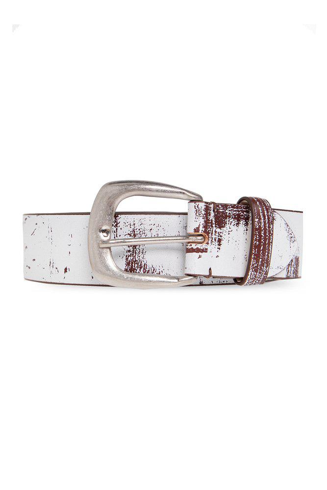 Maison Margiela Distressed Buckle Belt商品第1张图片规格展示