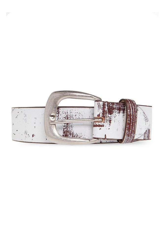 商品MAISON MARGIELA|Maison Margiela Distressed Buckle Belt,价格¥2164,第1张图片