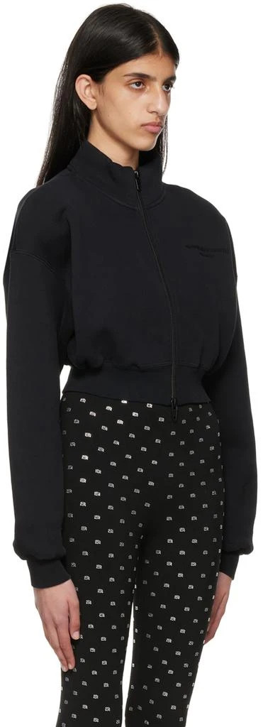 商品Alexander Wang|黑色 Cropped 夹克,价格¥2937,第2张图片详细描述