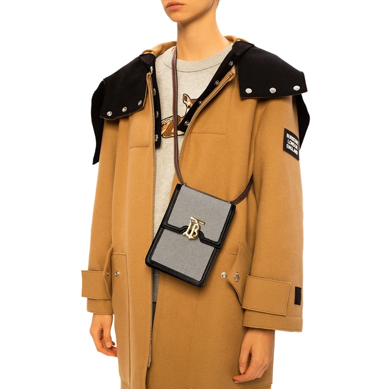 BURBERRY 女士双色迷你斜跨包 8031859 商品