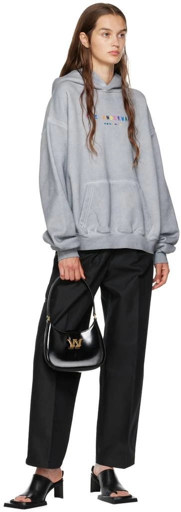 商品Alexander Wang|Gray Colorful Hoodie,价格¥2012,第4张图片详细描述