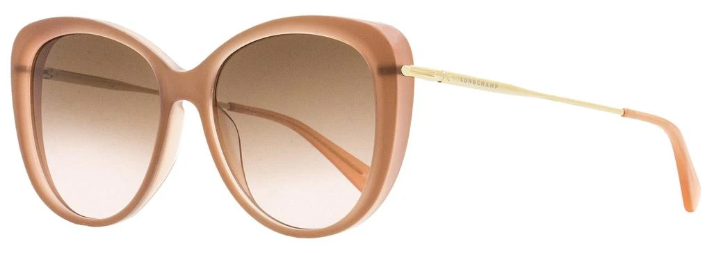 商品Longchamp|Longchamp Women's Butterfly Sunglasses LO674S 279 Nude/Gold 56mm,价格¥475,第1张图片