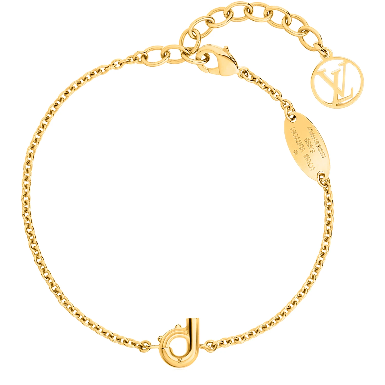 【预售】 女士 手链 LV & ME 字母 D 手链  M67161/Gold LVUV5A8YGOL 商品