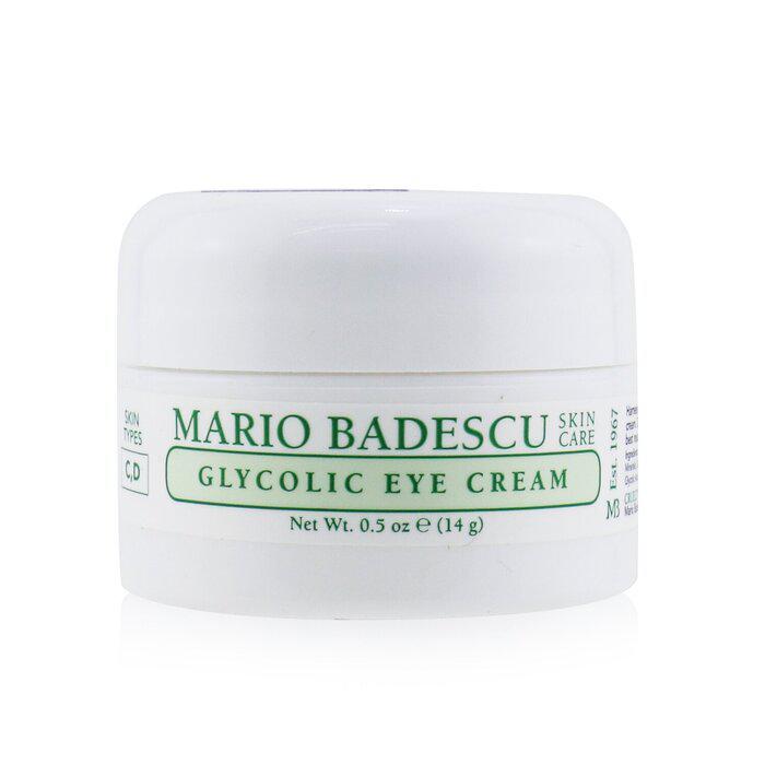 Mario Badescu 甘醇酸眼霜(混合性/干性肤质适用)Glycolic Eye Cream 14ml/0.5oz商品第1张图片规格展示