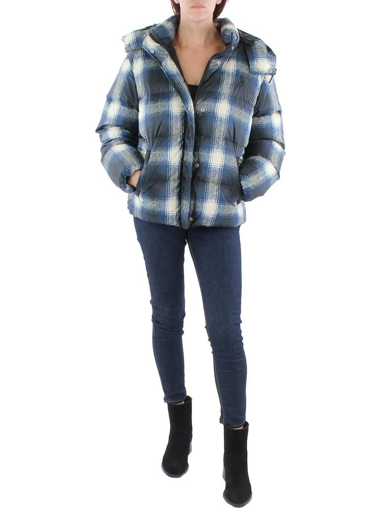 商品Ralph Lauren|Womens Plaid Warm Puffer Jacket,价格¥1005,第1张图片
