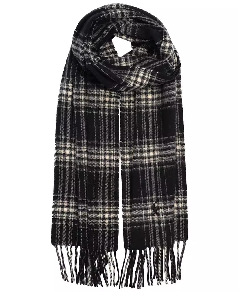商品Ralph Lauren|Men's Cashmere Blend Plaid Scarf,价格¥813,第3张图片详细描述