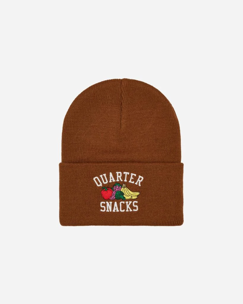 商品Carhartt WIP|Quartersnacks Watch Hat Brown,价格¥162,第3张图片详细描述