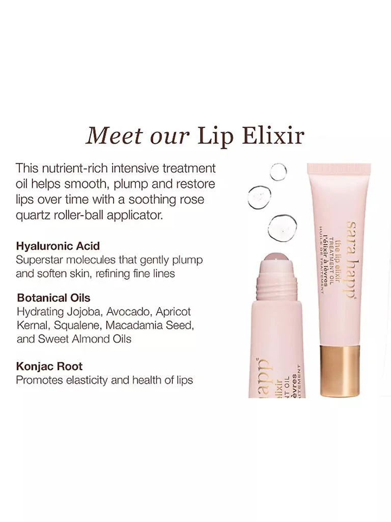 商品Sara Happ|The Lip Elixir,价格¥225,第4张图片详细描述