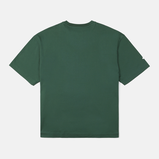 【享贝家】DESCENTE 迪桑特 圆领运动短袖字母T恤 绿色 SN323UTS73（现采购商品，下单后12天内发货）商品第2张图片规格展示