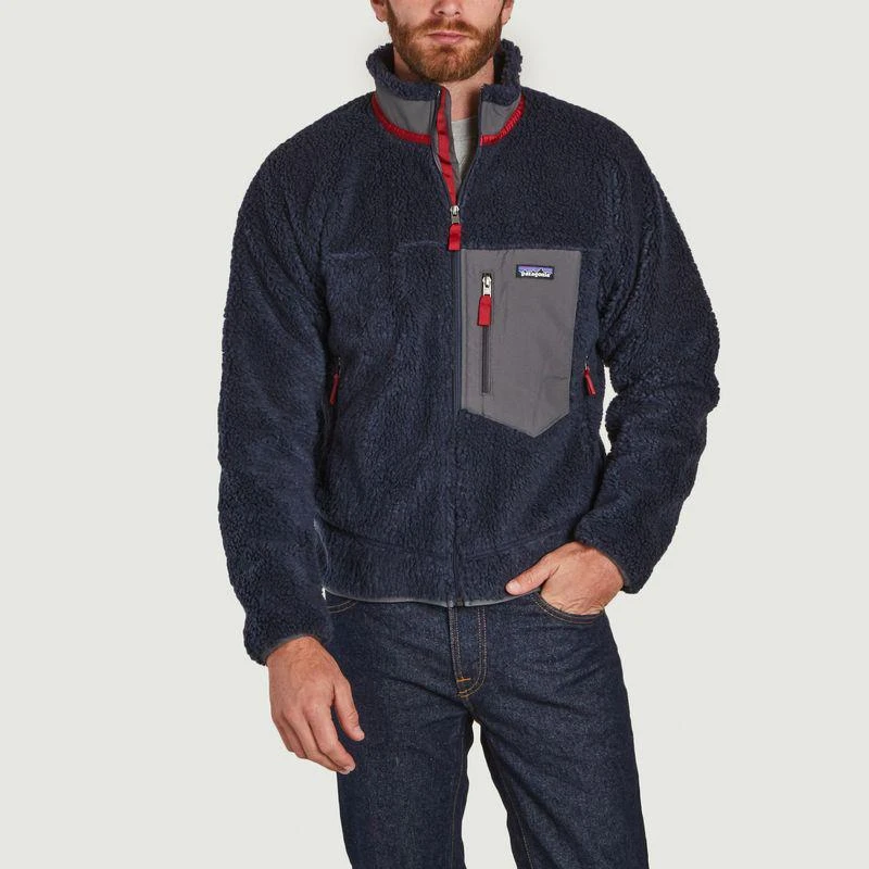 商品Patagonia|Classic Retro-X™ Fleece New Navy w Wax Red PATAGONIA,价格¥929,第1张图片