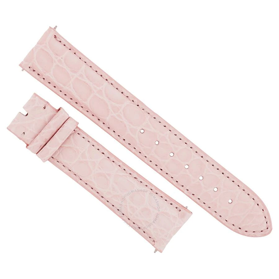 商品Hadley Roma|20 MM Matte Pink Alligator Leather Strap,价格¥112,第1张图片