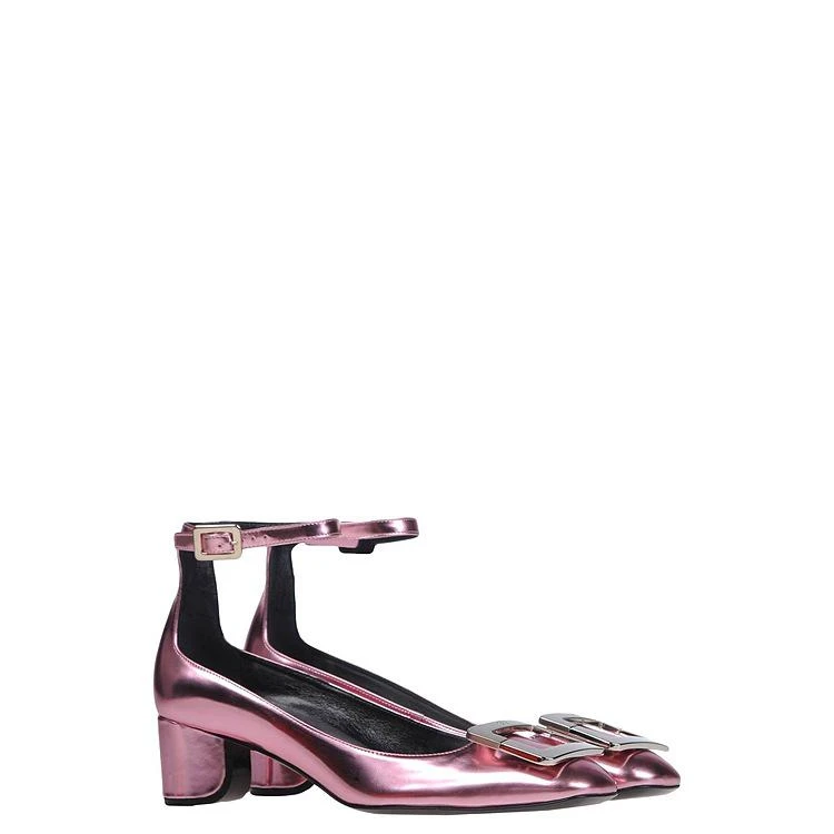 商品Roger Vivier|Roger Vivier 粗跟鞋,价格¥3380,第4张图片详细描述