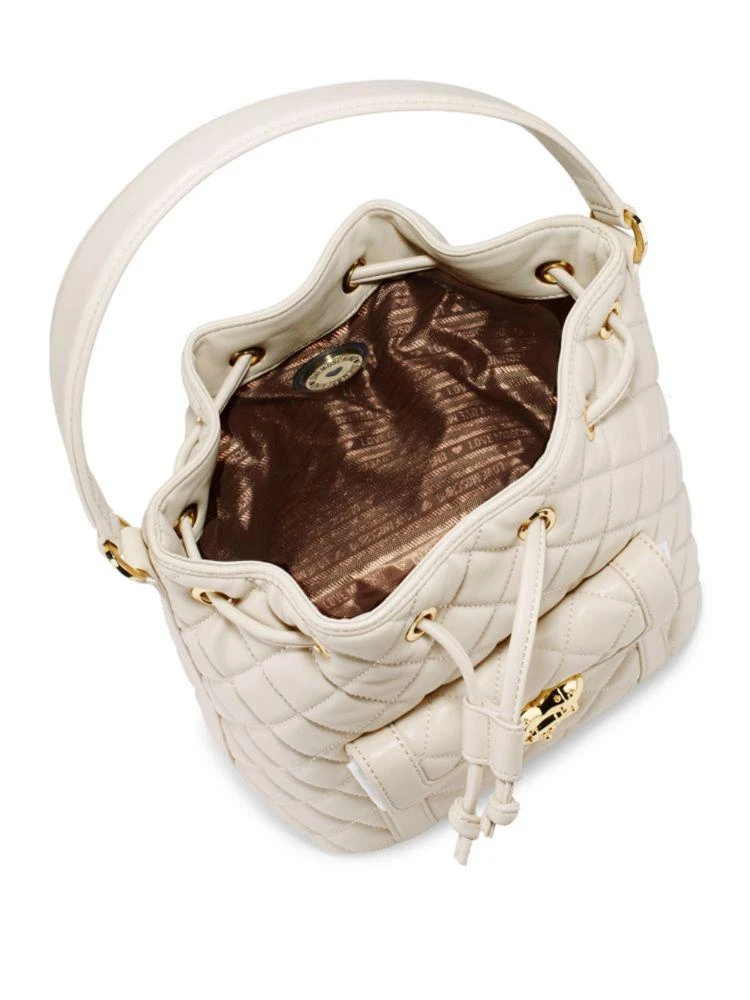 商品Moschino|Quilted Bucket Bag,价格¥1259,第2张图片详细描述