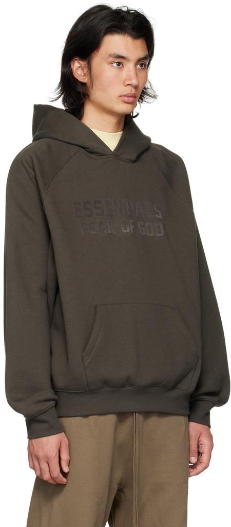商品Essentials|灰色连帽衫卫衣,价格¥587详情, 第4张图片描述