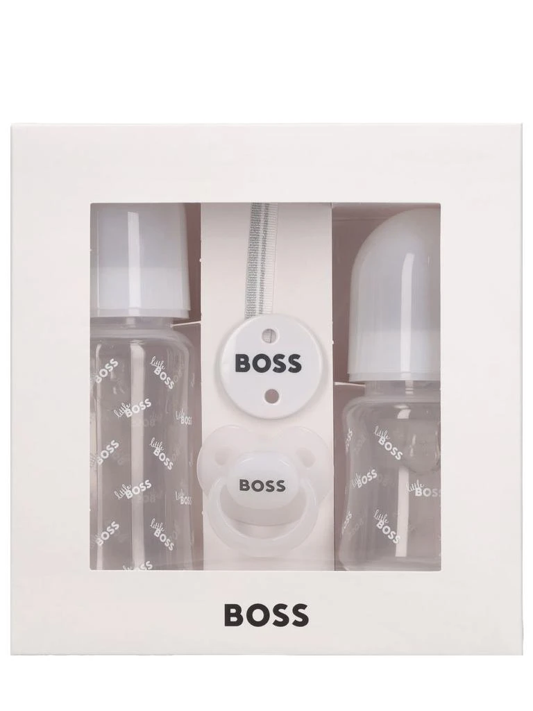 商品Hugo Boss|Set Of 2 Bottles, Pacifier & Clip,价格¥408,第1张图片