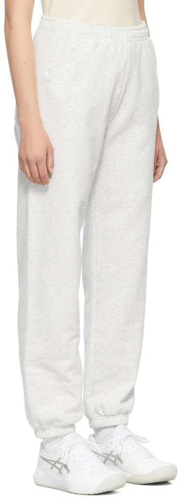 商品Sporty & Rich|Grey Cotton Lounge Pants,价格¥443,第2张图片详细描述