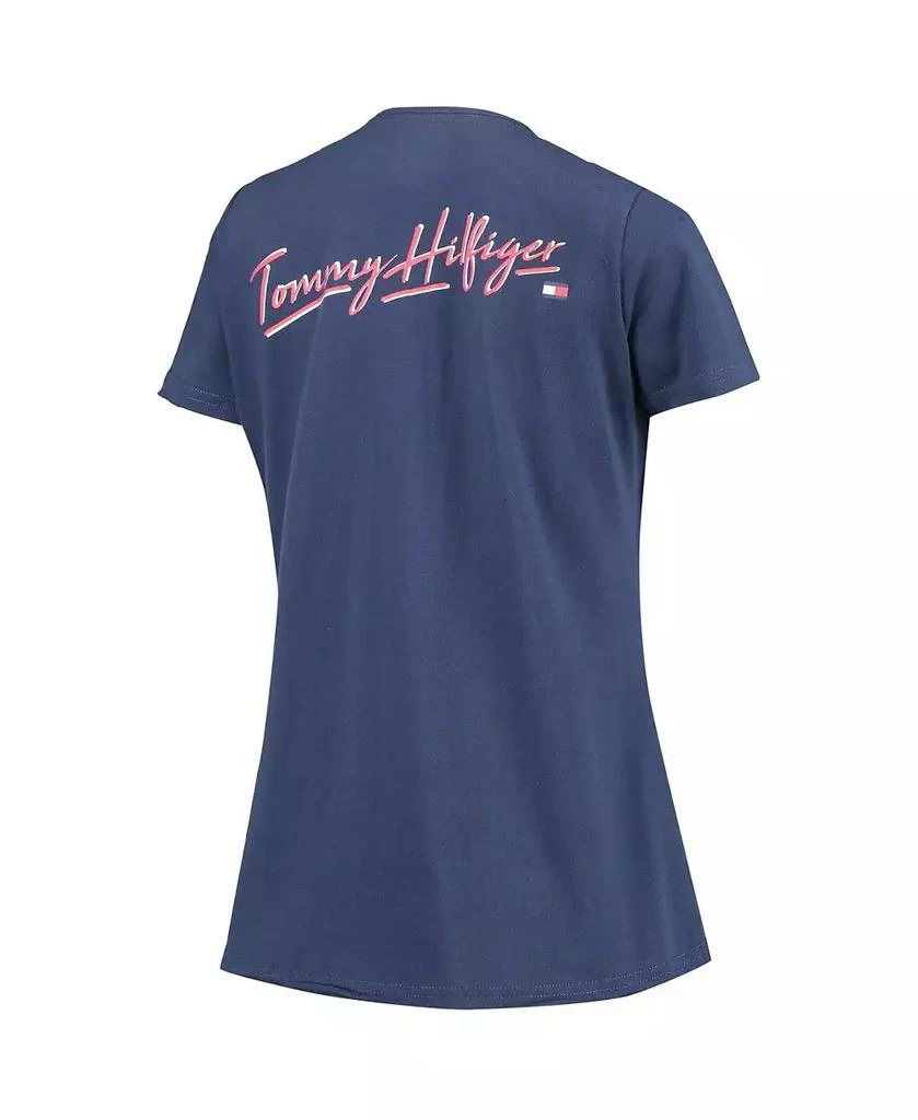 商品Tommy Hilfiger|Women's Navy New England Patriots Riley V-Neck T-shirt,价格¥201,第3张图片详细描述